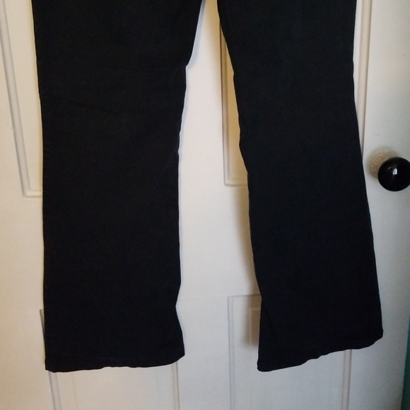 Black Levi Jean's at waist boot cut size 16 med - Picture 4 of 5